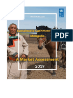 Sustainable Cashmere From Mongolia - A Market Assessment