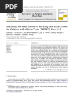 Research in Autism Spectrum Disorders