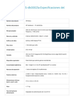 NB HP 15-Db0002la Amd PDF