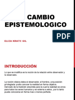 El Cambio Epistemologico