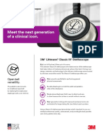 3mtm Littmannr Classic Iiitm Stethoscope Sell Sheet