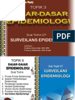 Surveilans Epidemiologi