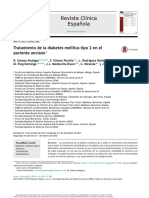 Tratamiento de La Diabetes Mellitus Tipo 2 en El Paciente Anciano