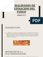 Sesion N°17 - Generalidades de La Refinacion Del Fuego