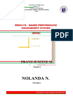 Nolanda N. Reyes: Franz Justine M. Ramirez