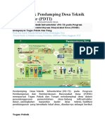 Tugas Pokok Pendamping Desa Teknik Infrastruktur