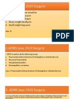AIIMS 2020 June Paper 