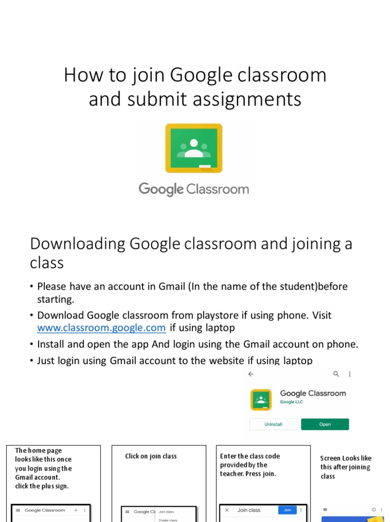 Google Classroom PDF | PDF