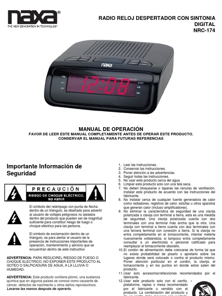 Cómo programar una radio despertador? Pasos para poner la alarma en un  reloj despertador - Tien21