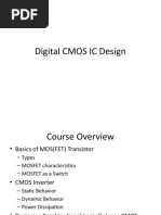 Digital CMOS IC Design