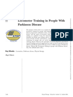 Locomotor Training in People With Parkinson Disease