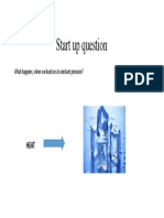 Start Up Question: What Happens, When We Heat Ice at Constant Pressure?