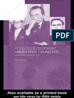 Korea's Development Under Park Chung Hee Kim Hyung-A PDF