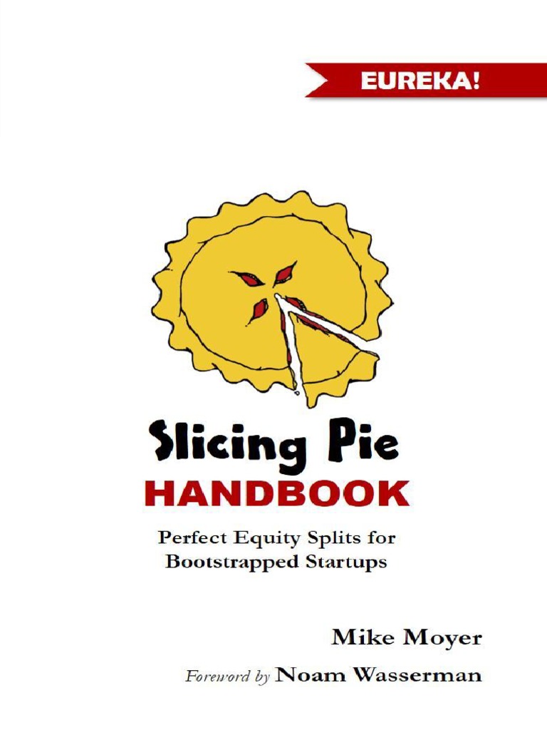 Slicing Pie Handbook PDF Startup Company Small Business