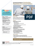 Essential Knowledge in Construction Regulations For Licensed Builders - 17 Apr 2020 PDF