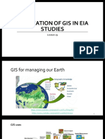 Application of Gis in Eia Studies