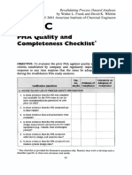 PHA Quality Review Checklist