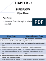 Chapter - 1: Pipe Flow