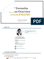 PMP Formulas & Cost Overview: in Plain