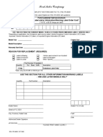 VECI Order Fax Form PDF