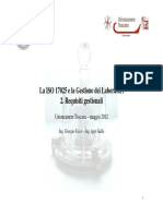 02. ISO 17025 - Requisiti Gestionali