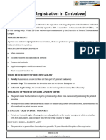 Patent Registration in Zimbabwe: WWW - Rcz.ac - ZW