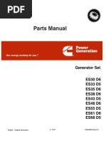 Parts Manual: Generator Set