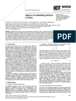 Study On The Calculation of Shielding Failure For DC Transmission Lines