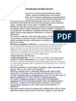 Definition and Classification of Refractory Materials