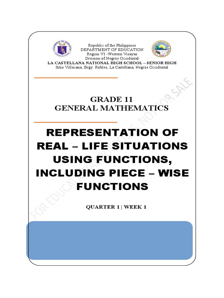 MODULE Cover Page