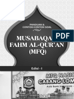 Panduan Contoh Soal MFQ PDF