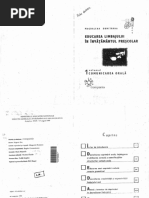 Educarea Limbajului. | PDF