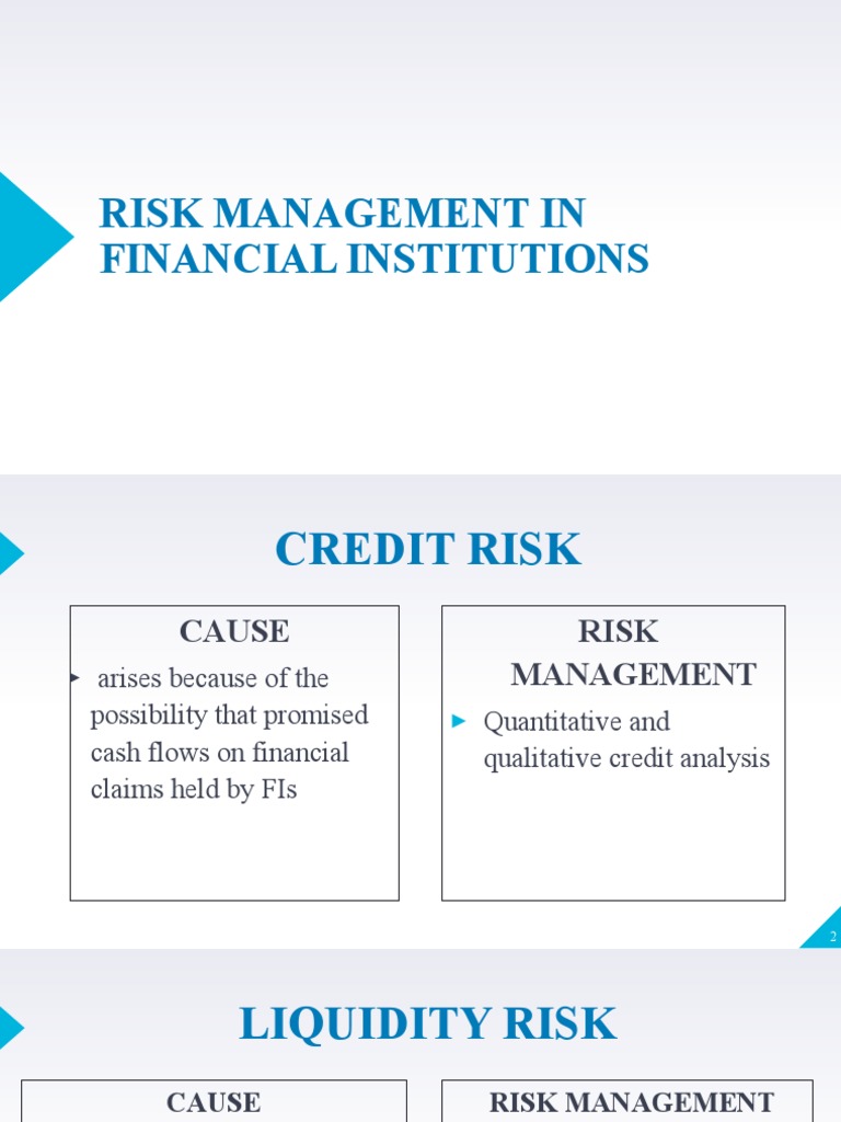 Ch19 To 24. Risk Management in Financial Institution | PDF | Market ...
