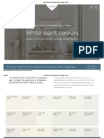 White Paint Colours - Shades of White - Valspar Paint UK