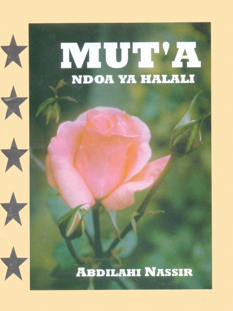 Mut'a Ndoa Ya Halali | PDF