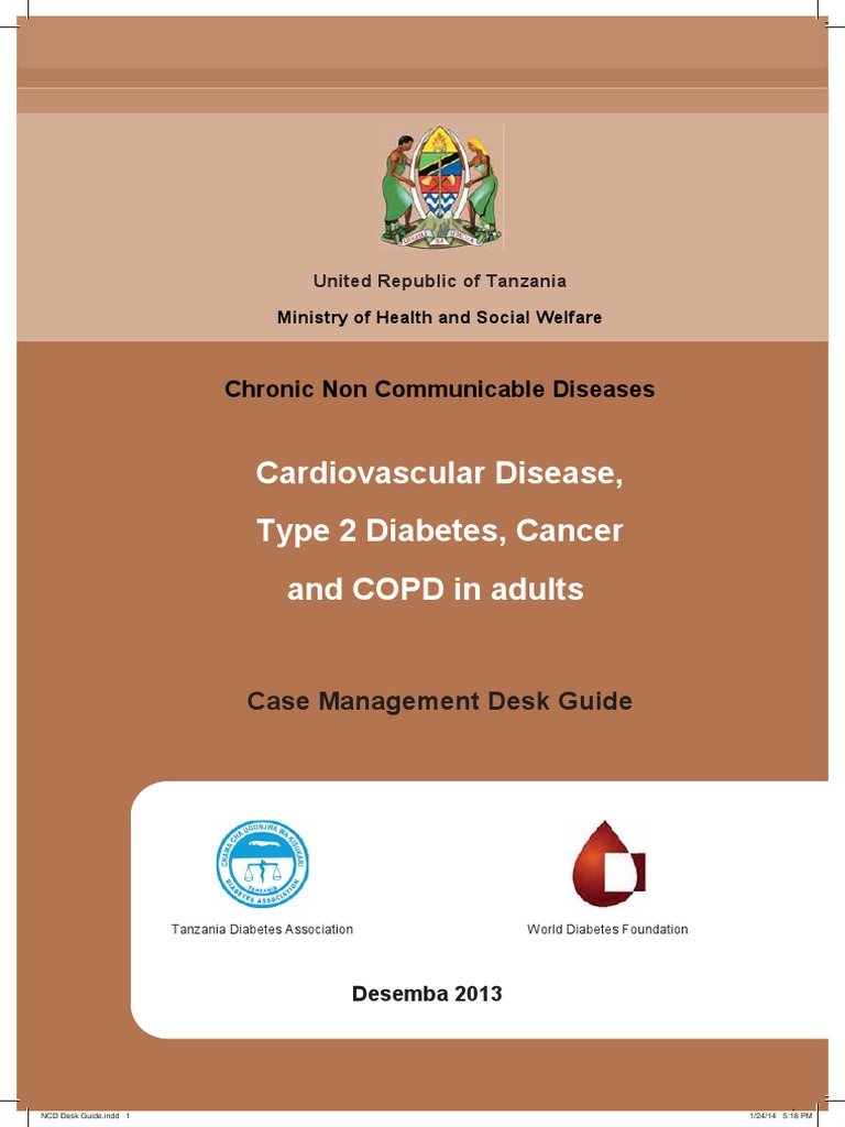 NCD Case Management Guide Tanzania | PDF | Non Communicable Disease ...