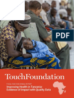Improving Health in Tanzania: Evidence of Impact With Quality Data
