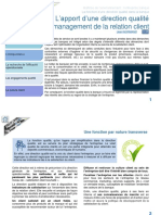 Cahier 2 Fonction Direction Qualité-Relation Client