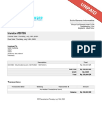 Invoice #30795: Sulis Sarana Informatika