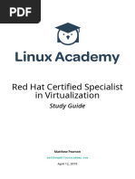 Red Hat Certified Specialist in Virtualization: Study Guide