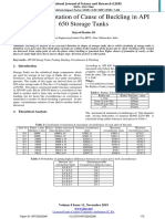 Detailed Annotation of Cause of Buckling inAPI 650 AST