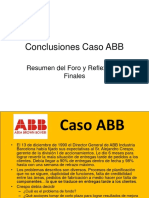 Conclusiones Caso ABB