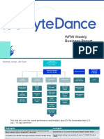 WFM/ Weekly Business Report