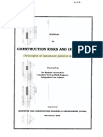 Part I CONSTRUCTION RISK AND INSUARANCE PDF