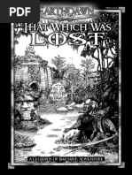 Earthdawn 4e - Legends of Barsaive 5 - That Which Was Lost PDF