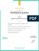 certificate-unow-moh ib apprendre a apprendre a l'ère du digital