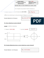 Formules Electrotechnique 1 PDF