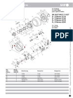 3 434 3615 00 Rep-Satz Bremse - Repair Kit Brake - Kit de Réparation Frein