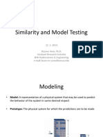 Similarity and Model Testing Techniques