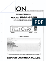 Denon PMA 655R Service Manual